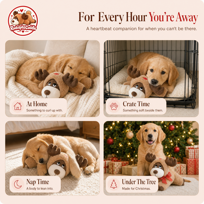 RudolphsCuddle - Heartbeat Comfort Plush